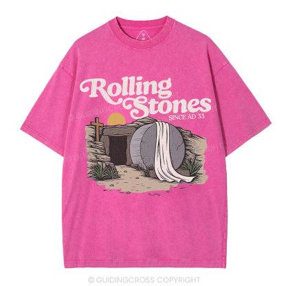 Rolling Stone Christian Washed T-Shirt
