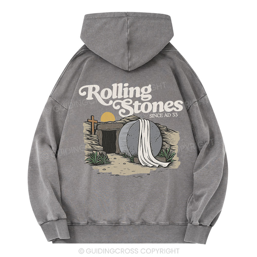Rolling Stone Christian Washed Hoodie