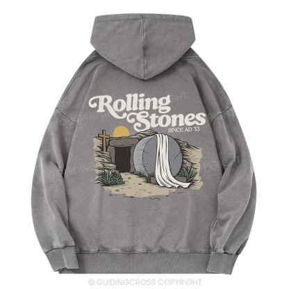 Rolling Stone Christian Washed Hoodie