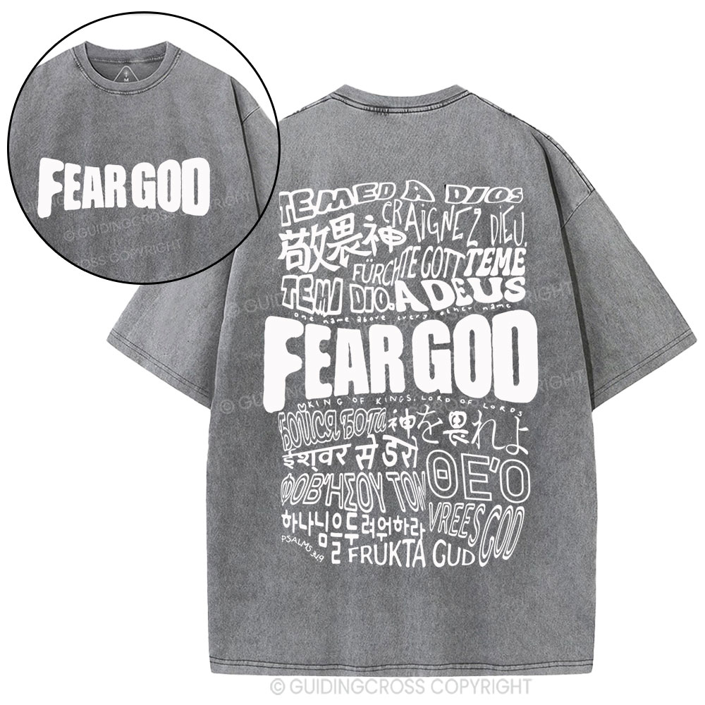 Fear god Christian Washed T-Shirt