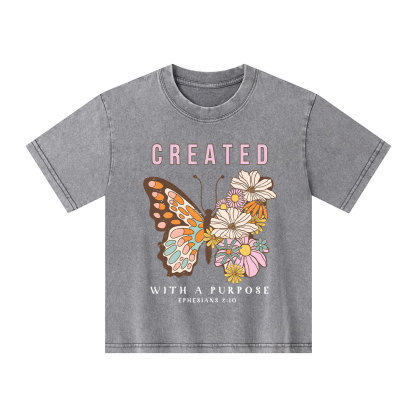 Created With Purpose Kid Washed T-Shirt