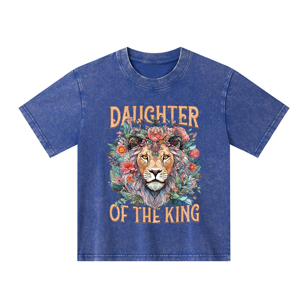 Daughter Of The King Kid Washed T-Shirt