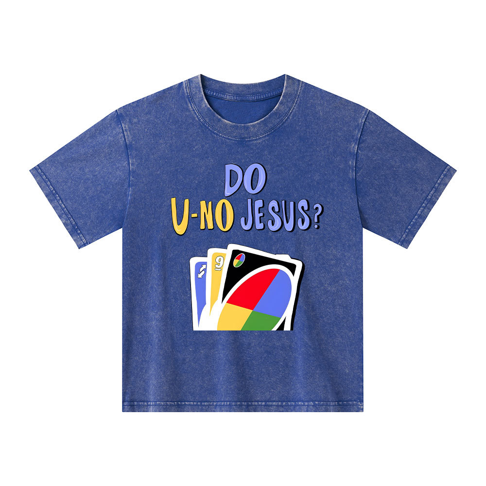 Do U-NO Jesus Kid Washed T-Shirt