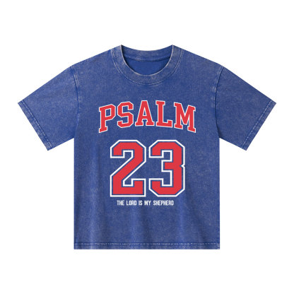Psalm 23 Kid Washed T-Shirt