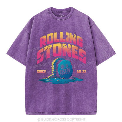 Rolling Stone Trend Christian Washed T-Shirt