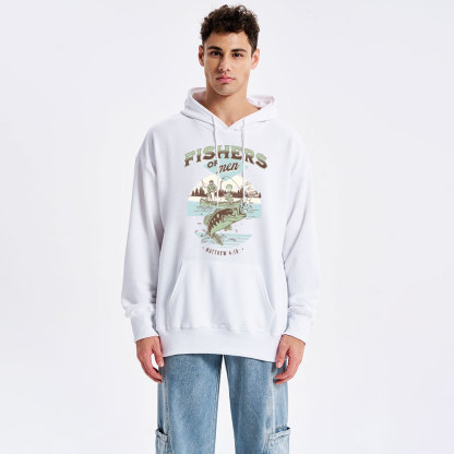 Fishers Of Men Matthew 4:19 Christian Hoodie