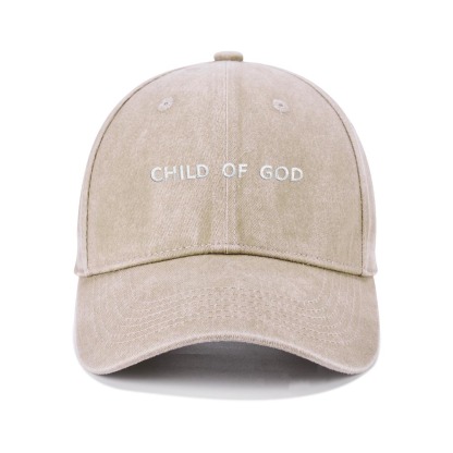 Child Of God Christian Washed Hat