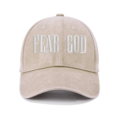 Fear God Christian Washed Hat