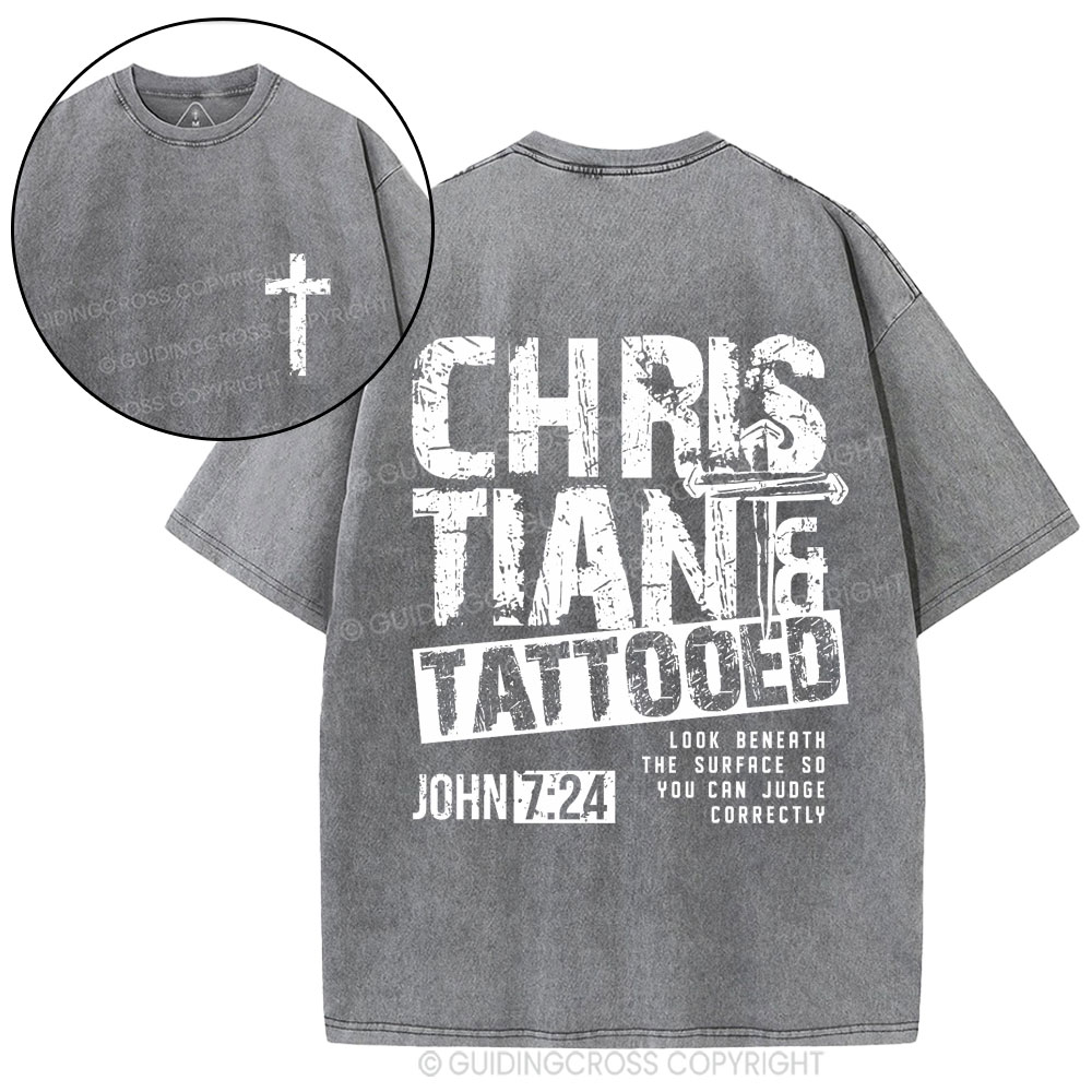 Look Benath The Surface So You Can Judge Correctly Christian Washed T-Shirt
