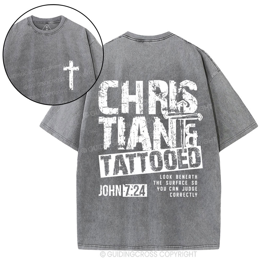 Look Benath The Surface So You Can Judge Correctly Christian Washed T-Shirt