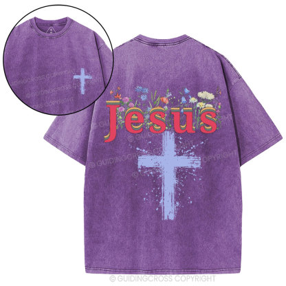 Jesus Christian Washed T-Shirt