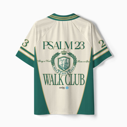 Walk With Jesus Christian Collar Jersey