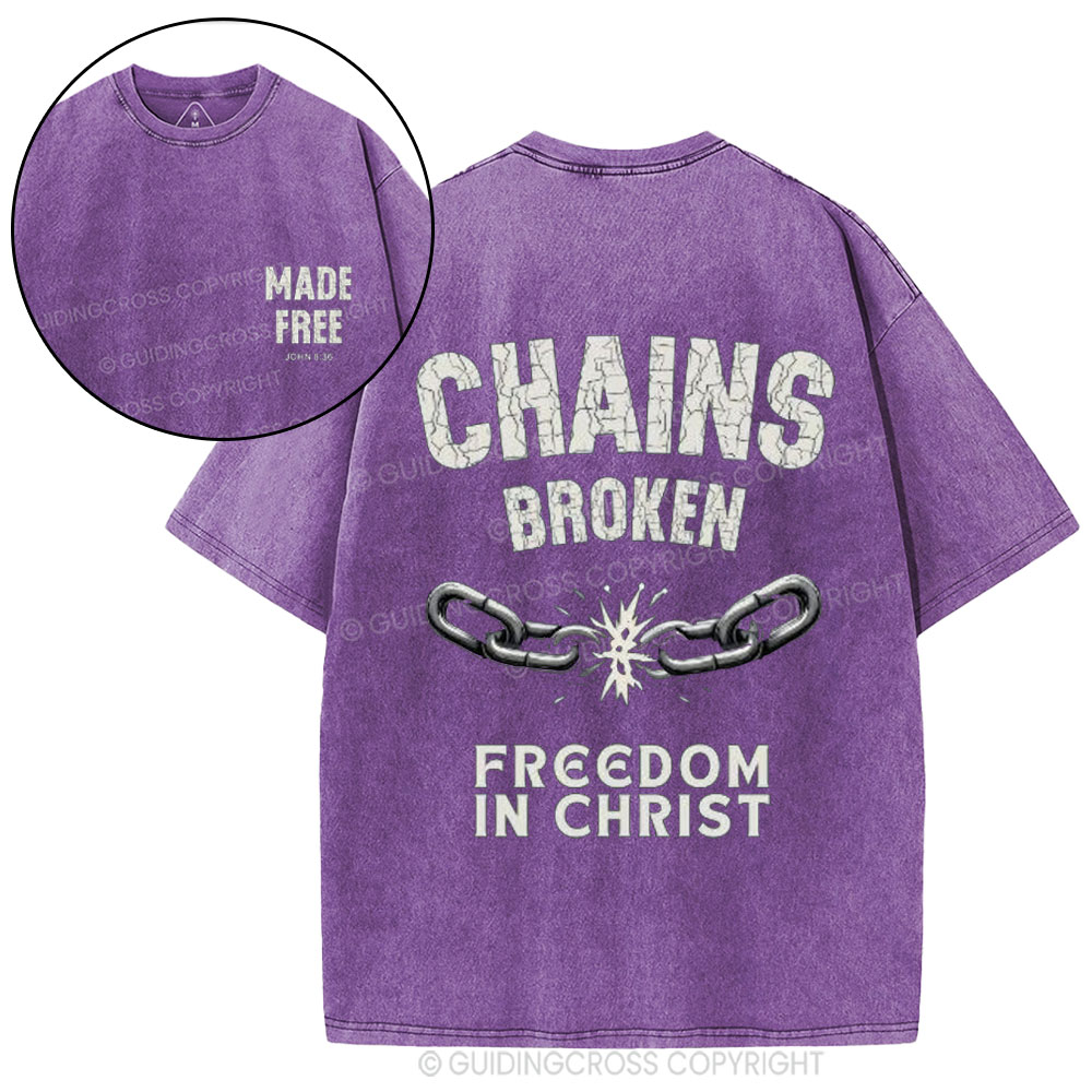 Made Free Christian Washed T-Shirt