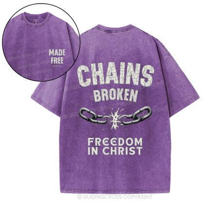 Made Free Christian Washed T-Shirt