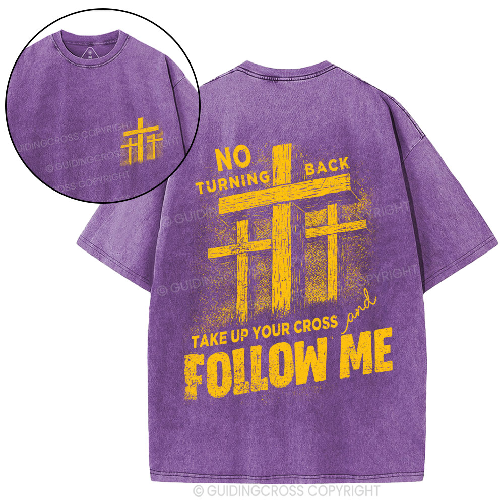 Follow Me Christian Washed T-Shirt