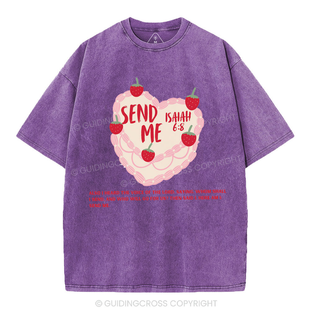 Send Me Christian Washed T-Shirt