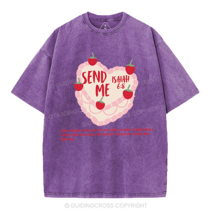Send Me Christian Washed T-Shirt