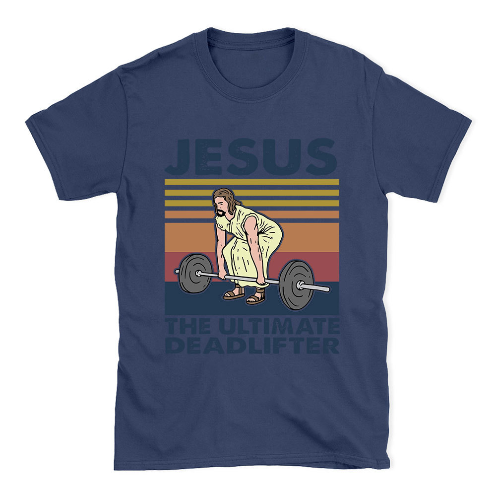Jesus The Ultimate Deadlifter Vintage T-Shirt