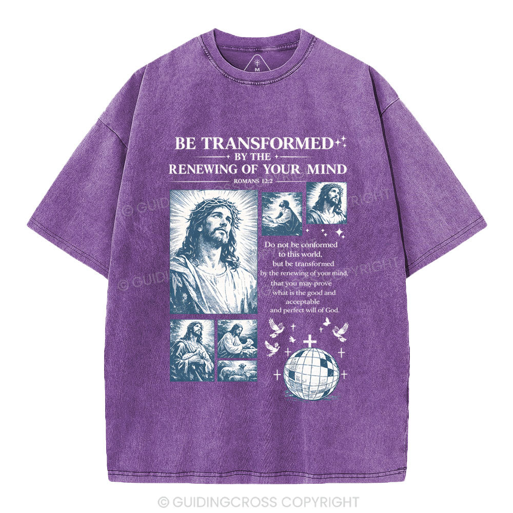 Be Transformed Christian Washed T-Shirt