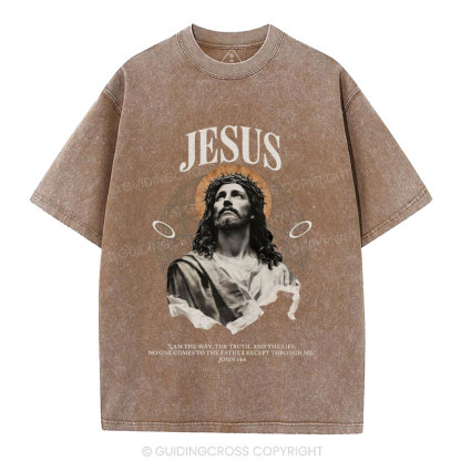 Jesus Christian Washed T-Shirt
