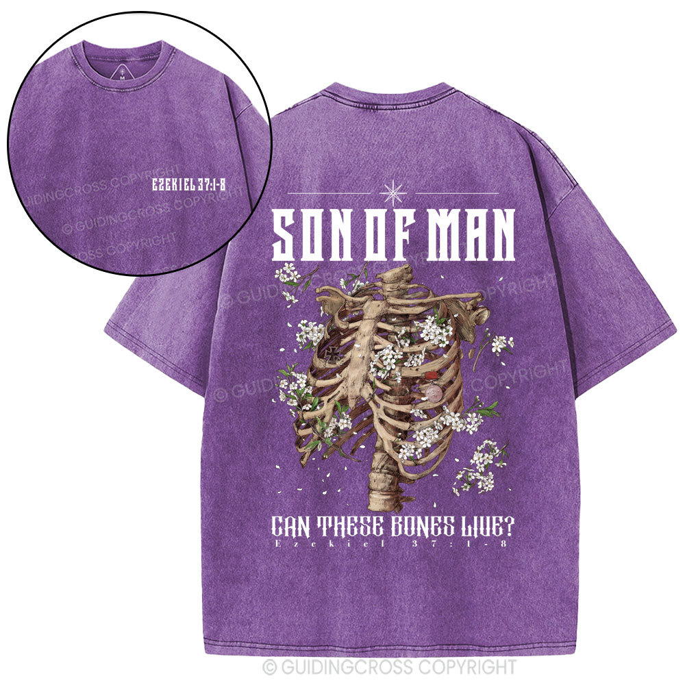 Can These Bones Live Christian Washed T-Shirt