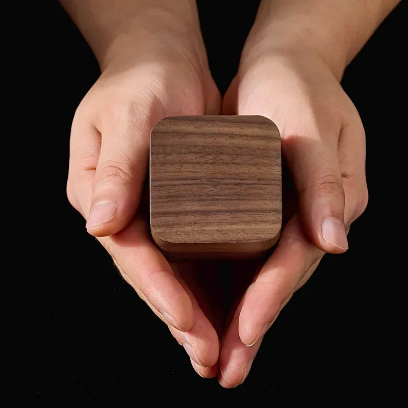 Premium Wood Ring Box