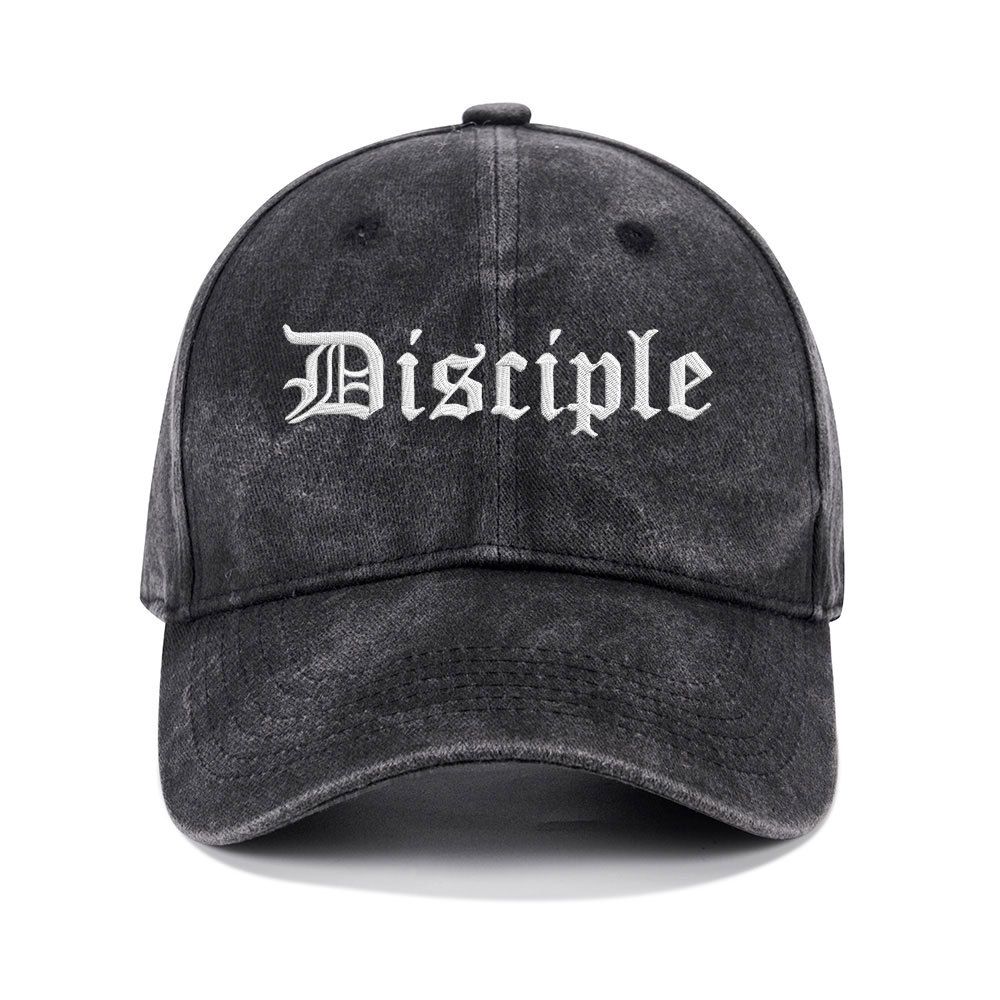 Disciple Christian Washed Hat