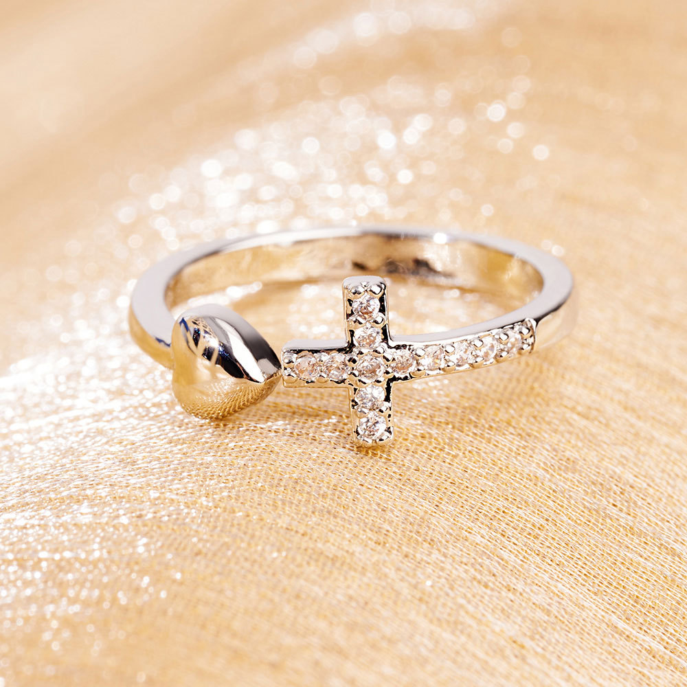 Christ Cross Arch Ring