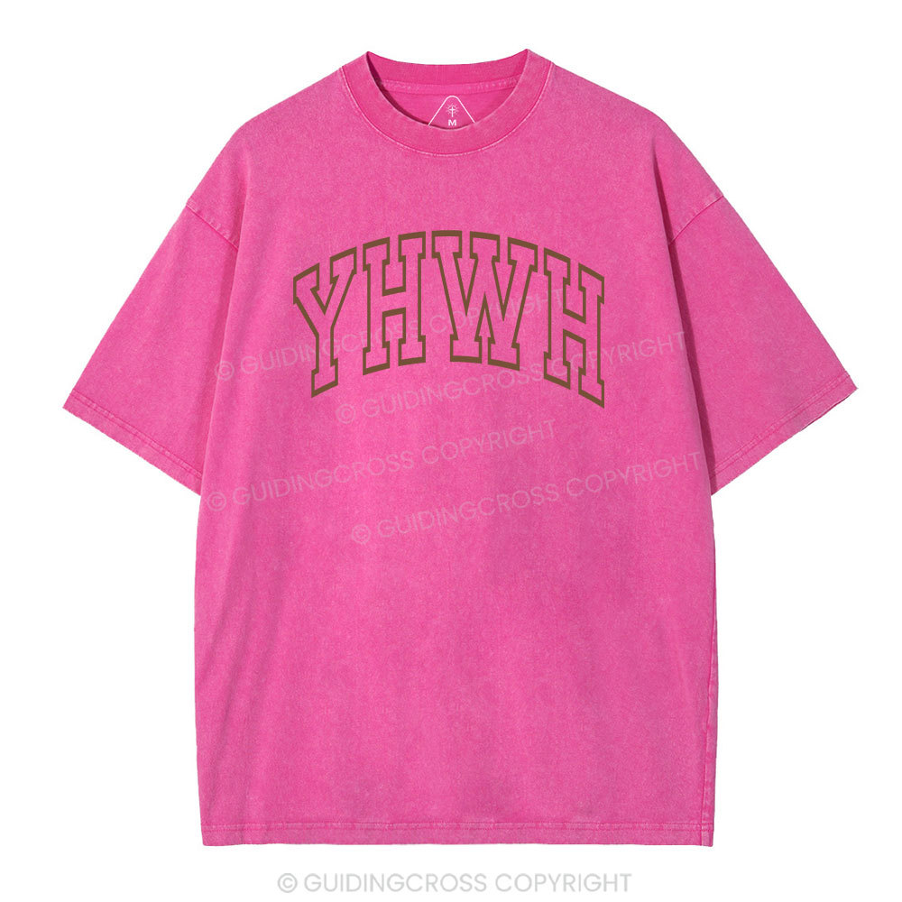 Yhwh Unisex Christian Washed T-Shirt