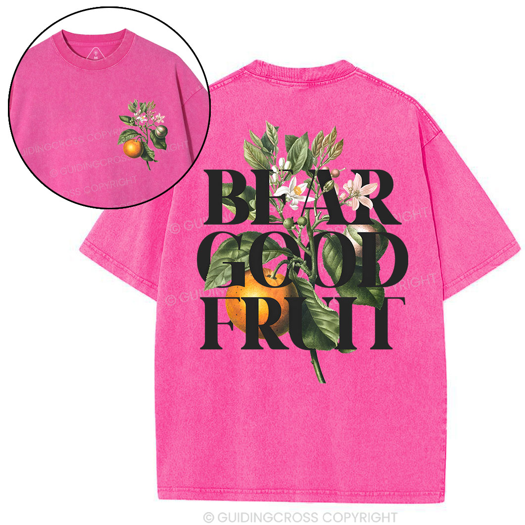 Bear Good Fruit Washed T-Shirt