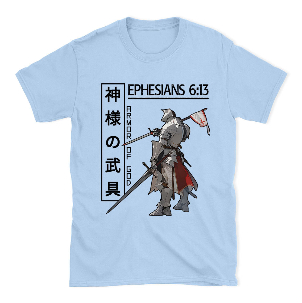 Armor Of God Anime Christian T-Shirt