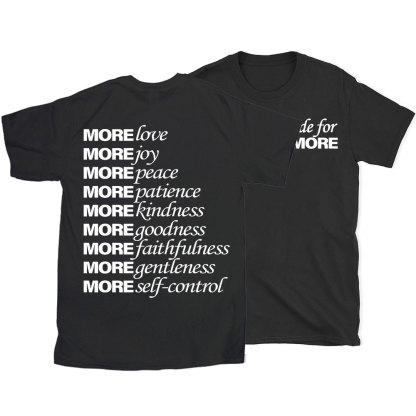 Made For More Christian T-Shirt