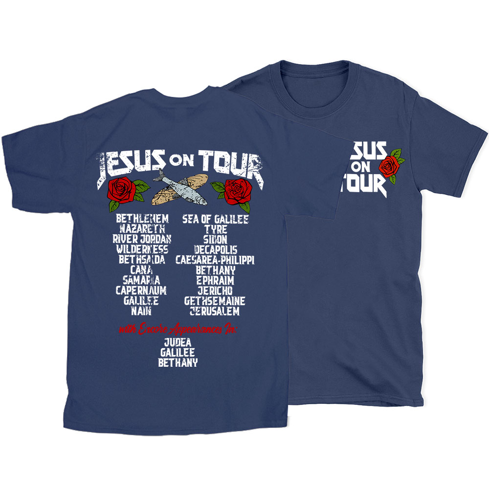 Jesus On Tour Christian T-Shirt