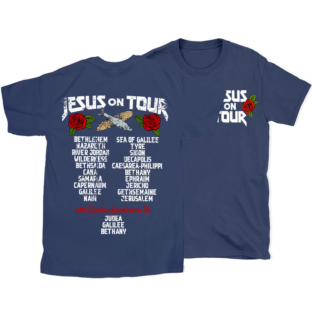 Jesus On Tour Christian T-Shirt