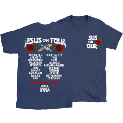 Jesus On Tour Christian T-Shirt