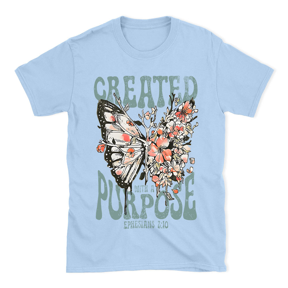 Created With A Purpose Christian T-Shirt