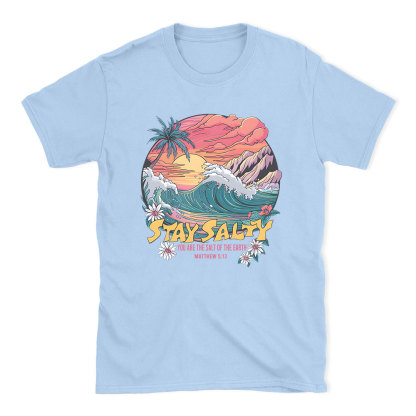 Stay Salty Christian T-Shirt