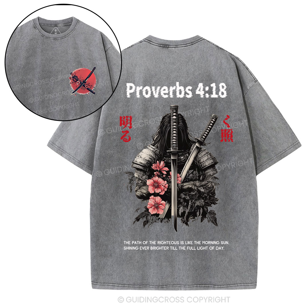 Till The Full Light Of Day Chirstian Washed T-Shirt