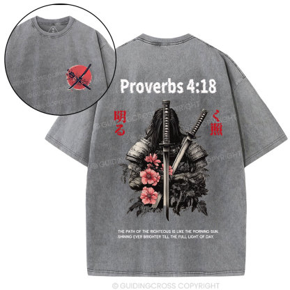 Till The Full Light Of Day Chirstian Washed T-Shirt