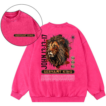 Servant King Christian Washed Sweatshirt