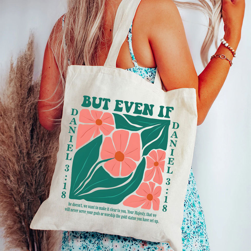 But Even If Christian Canvas Tote Bag