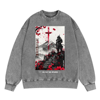 Peace Christian Washed Sweatshirt