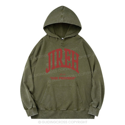 Jireh Christian Washed Hoodie 