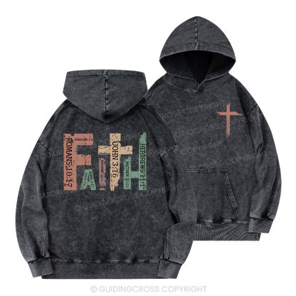 Faith Christian Washed Hoodie