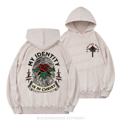 My Identity Christian Washed Hoodie