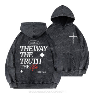 Image of The Way Christian Washed Hoodie