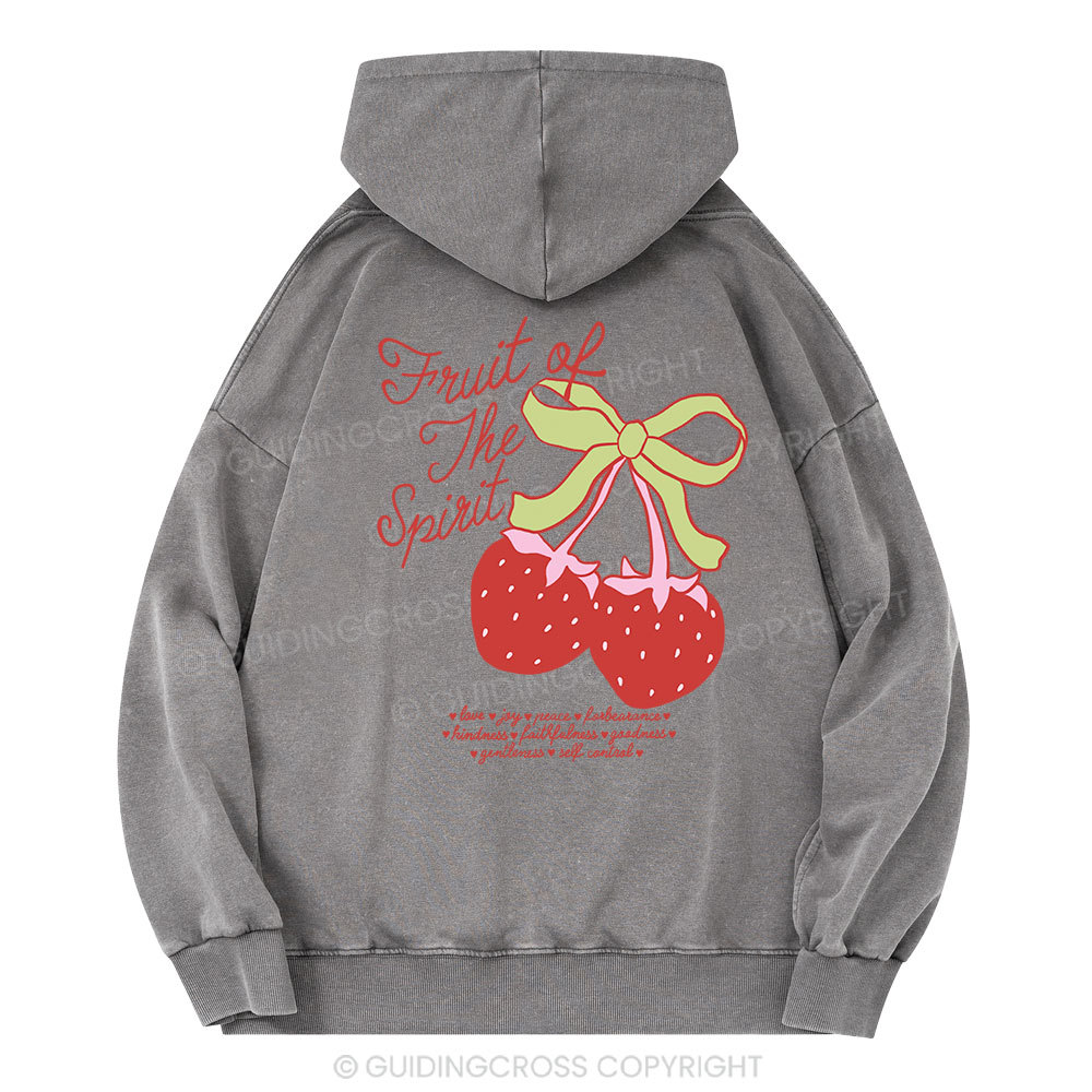 God Gives His Toughest Battles To His Silliest Goose Christian Washed Hoodie