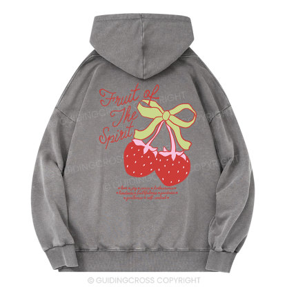 God Gives His Toughest Battles To His Silliest Goose Christian Washed Hoodie