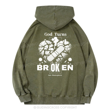 Broken Christian Washed Hoodie