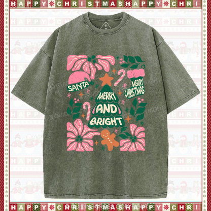 Be The Light Christian Washed T-Shirt